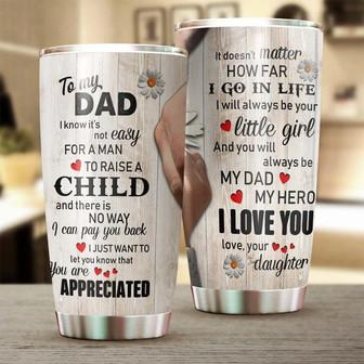 Daughter To Daddy Faith No Way I Can Pay You Back You Are Appreciated Tumblerbirthday Christmas Gift For Jesus Lover Christians - Thegiftio UK