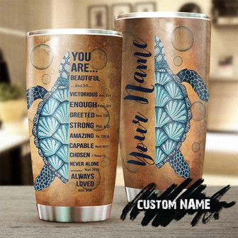 Faith You Are Always Loved Strong Catholic Gift Personalized Tumblerturtle Presentunique Tumblerbirthday Christmas Gift For Turtle Lover - Thegiftio UK