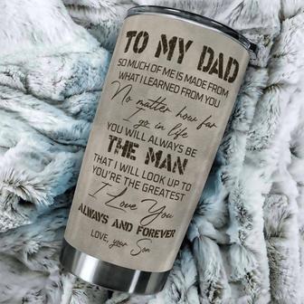 Father And Son Best Friends For Life Tumbler - Thegiftio UK