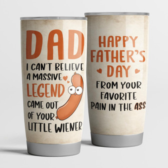 From Your Favorite Pain In The Ass Tumbler - Thegiftio