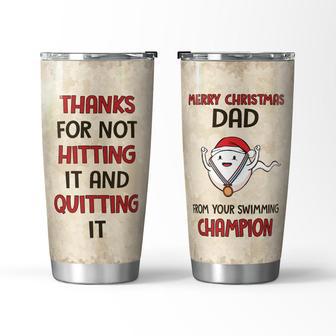 From Your Swimming Champion Tumbler - Thegiftio UK