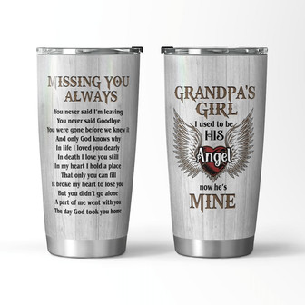 Grandpa's Girl Tumbler - Thegiftio UK