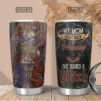 Halloween Witch Stainless Steel Tumbler - Thegiftio UK