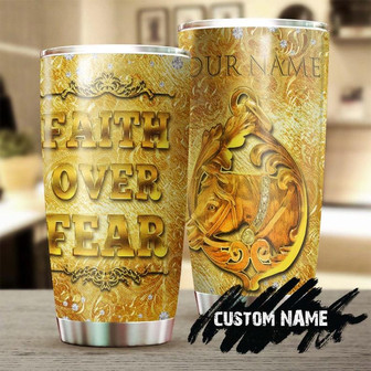 Horse Gold Jewelry Style Personalized Tumblergift For Horse Lover Horse Ridergift For Her Gift For Him - Thegiftio UK