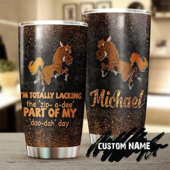 Horse I Am Totally Horse Lover Funny Horse Personalized Tumblerhorse Present For Hergift For Horse Lover Horse Rider For Horseman - Thegiftio