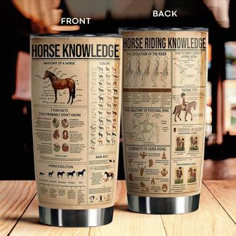 Horse Knowledge Tumbler - Thegiftio UK