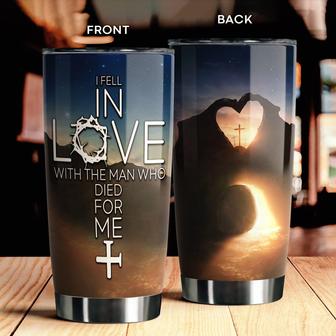In Love With The Man Who Died For Me Tumbler - Thegiftio UK