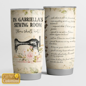 In My Sewing Room Personalized Tumbler - Thegiftio UK