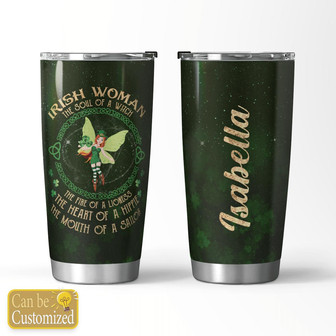 Irish Woman - Customized Tumbler - Thegiftio UK