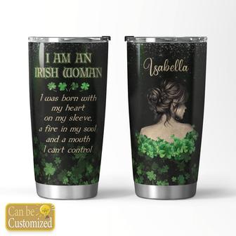 Irish Woman - Customized Tumbler - Thegiftio UK