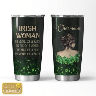 Irish Woman - Customized Tumbler - Thegiftio UK