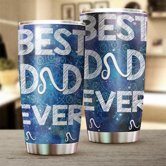 Leo Best Dad Ever Zodiac Horoscope Lover Tumblerbirthday Christmas Gift Father'S Day Gift For Dad From Son Daughter - Thegiftio UK
