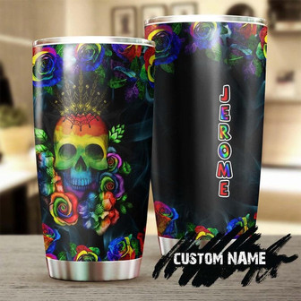 Lgbt Skull Lgbt Gift Personalized Fancy Unique Tumblerskull Tumblerskull Birthday Gift Christmas Gift For Her For Him - Thegiftio UK