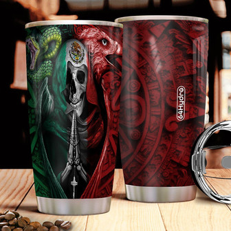 Mexican Skull Stainless Steel Tumbler - Thegiftio
