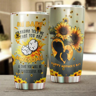 Mom Love Baby Awesome Baby Successful Kid Tumblerbirthday Gift Christmas Gift Mother'S Day Gift For Mom - Thegiftio