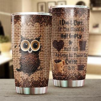 Owl Made By Coffee Cup Love Coffee Tumblercoffee Tumbler Birthday Gift Christmas Gift For Coffee Lover For Him For Her - Thegiftio UK