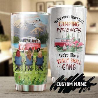 Personalized Camping Friends We Are Like A Small Gang Funny Tumblercamping Tumblerbirthday Gift Christmas Gift For Camping Friend Her - Thegiftio UK