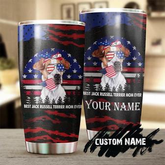 Personalized Dogs Mom Jack Russell Terrier Stainless Steel Tumbler Jack Russell Mom Gift Mother'S Day Gift Jack Russell Lover Gift - Thegiftio UK