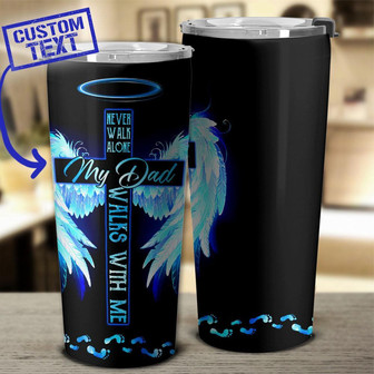 Personalized Never Walk Alone Tumbler - Thegiftio UK
