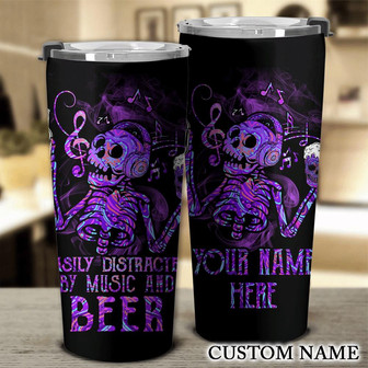 Personalized Skeleton Beer Tumbler - Thegiftio UK