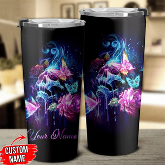 Personalized Skull Melt Tumbler - Thegiftio UK