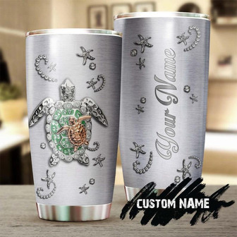 Sea Turtle Motherhood Mom And Baby Jewelry Style Personalized Tumblerturtle Presentunique Tumblerbirthday Christmas Gift For Turtle Lover - Thegiftio UK