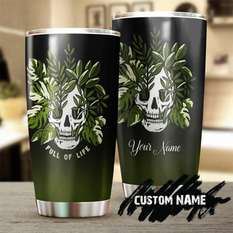 Skull Full Of Life Personalized Tumblerskull Tumblerskull Birthday Gift Christmas Gift Mother'S Day Gift - Thegiftio UK