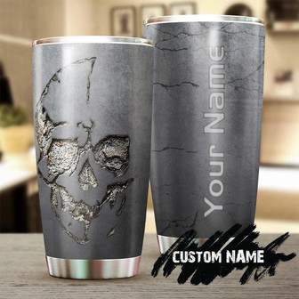 Skull On The Wall Unique Cool Personalized Fancy Unique Tumblerskull Tumblerskull Birthday Gift Christmas Gift For Her For Him - Thegiftio UK