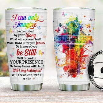 Special Cross Stainless Steel Tumbler Will I Be Able To Speak At All - Thegiftio UK