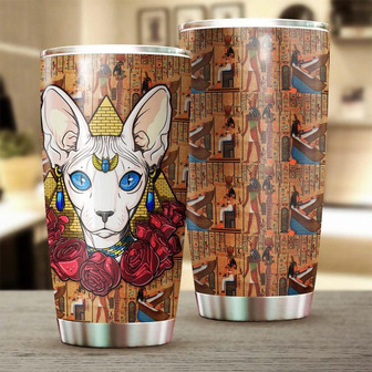 Sphynx Cat Ancient Egypt Tumblersphynx Cat Gift Cat Tumbler Gift For Cat Mom Cat Dad Gift For Cat Lovercat Day Gift - Thegiftio UK