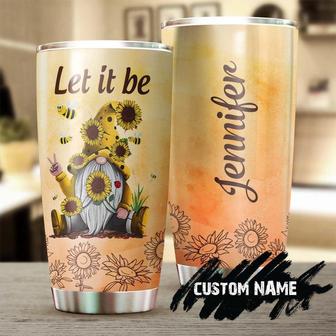 Sunflower Cute Dwarf Midget Let It Be Personalized Steel Tumblersunflower Tumblergift For Sunflower Lover Sunflower Presentgift For Her - Thegiftio UK