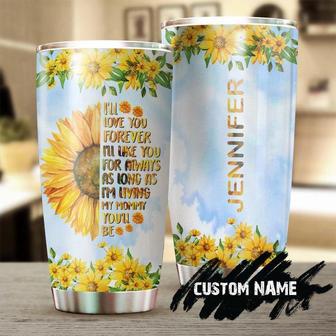 Sunflower Mom I Love You Forever Tumbler Sunflower Tumbler Gift For Sunflower Lover Sunflower Presentgift For Her Gift For Mom - Thegiftio UK