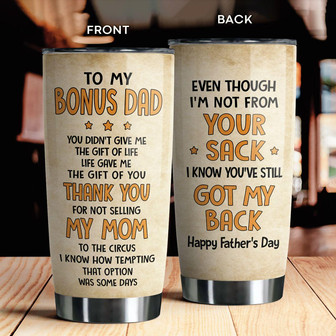 Thanks For Not Selling My Mom To The Circus Tumbler - Thegiftio UK