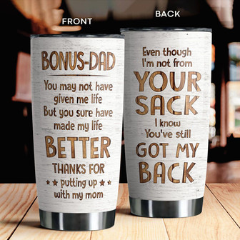 Thanks For Putting Up With My Mom Tumbler - Thegiftio UK
