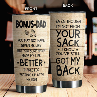 Thanks For Putting Up With My Mom Tumbler - Thegiftio UK