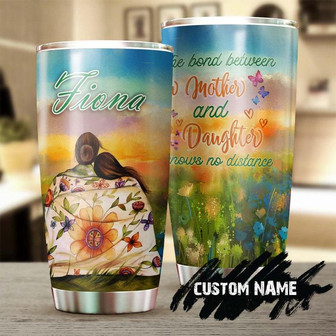 The Bond Mother Between Daughter Knows No Distance Personalized Tumblerbirthday Gift Christmas Gift Gift For Mother For Daughter - Thegiftio UK