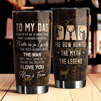 The Bow Hunter The Myth The Legend Tumbler - Thegiftio UK