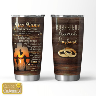The Day I Met You Personalized Tumbler - Thegiftio UK