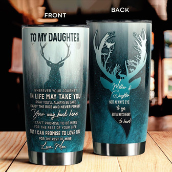 To My Daughter Tumbler - Thegiftio UK