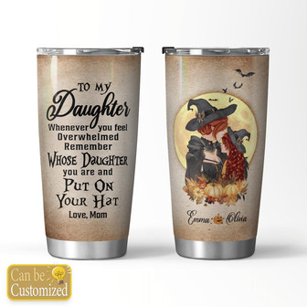 To My Daughter Personalized Tumbler - Thegiftio UK