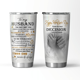 To My Husband - Tumbler - - Thegiftio UK