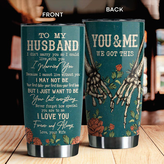To My Husband Tumbler - Thegiftio UK
