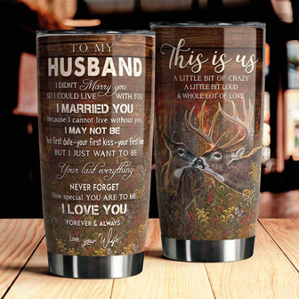 To My Husband Tumbler - Thegiftio UK