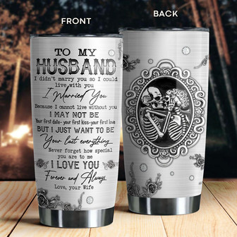 To My Husband Tumbler - Thegiftio UK