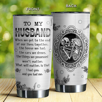 To My Husband Tumbler - Thegiftio UK