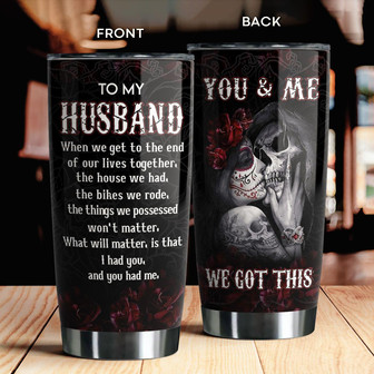 To My Husband Tumbler - Thegiftio UK