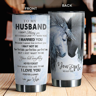 To My Husband Tumbler - Thegiftio UK