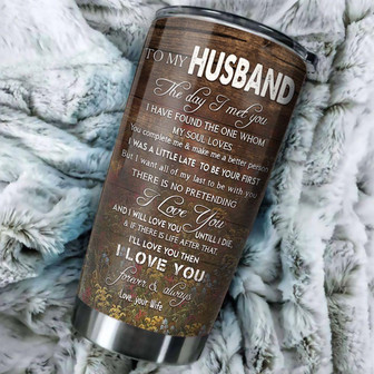 To My Husband Tumbler - Thegiftio UK