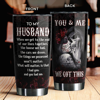 To My Husband Tumbler - Thegiftio UK
