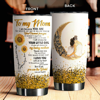 To My Mom Tumbler - Thegiftio UK